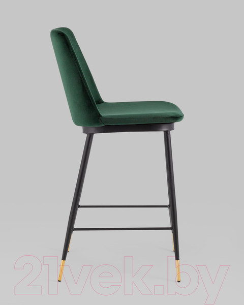 Изображение товара Стул барный Stool Group Мелисса / FDC9055C GREEN FUT-73 (велюр зеленый)