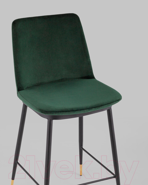 Изображение товара Стул барный Stool Group Мелисса / FDC9055C GREEN FUT-73 (велюр зеленый)