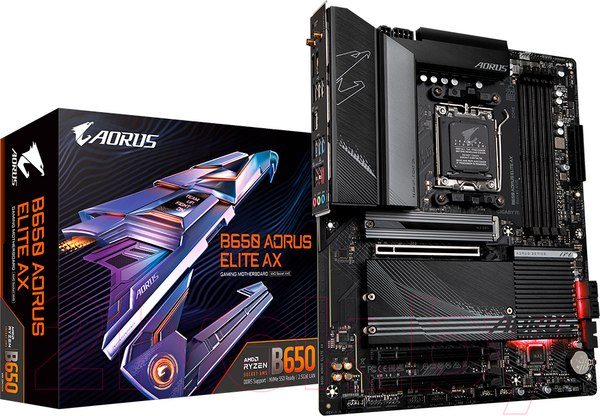 Изображение товара Материнская плата Gigabyte B650 Aorus Elite AX