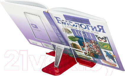 Изображение товара Подставка для книг Brauberg Line / 237965 (красный)