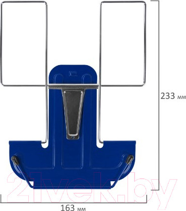 Изображение товара Подставка для книг Brauberg Line / 237966 (синий)