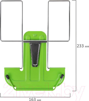 Изображение товара Подставка для книг Brauberg Line / 237967 (зеленый)