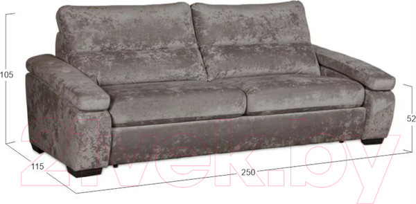 Изображение товара Диван Асмана Форест 190 (Plush Coriza)