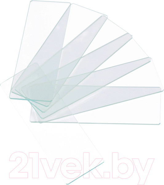 Изображение товара Набор стекол предметных Levenhuk G50 1H / 73808 (50шт)