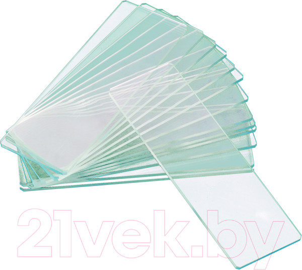 Изображение товара Набор стекол предметных Levenhuk G50 2H / 73809 (50шт)