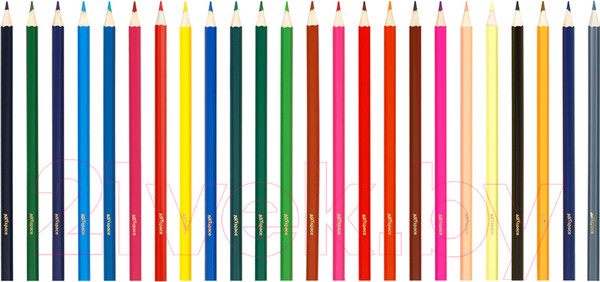 Изображение товара Набор цветных карандашей ArtSpace Монстрики / CP_41032 (24цв)