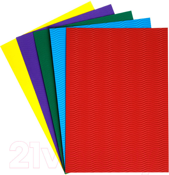 Изображение товара Набор цветного картона ArtSpace КГ5A4_37968 (5цв)