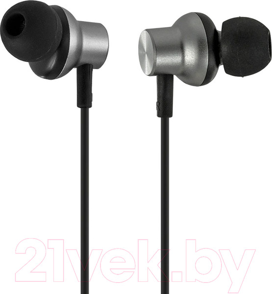 Изображение товара Наушники-гарнитура Mirex SM566 / 13705-SM566MGR (1.2м, темно-серый металлик)