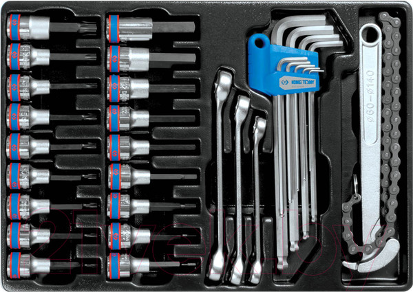 Изображение товара Универсальный набор инструментов King TONY 946-100MRD-MT