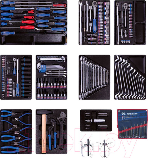 Изображение товара Универсальный набор инструментов King TONY 946-100MRD-MT