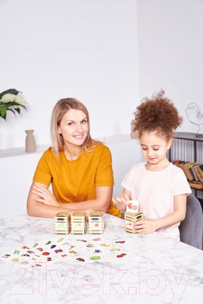 Изображение товара Сортер Десятое королевство Умный сортер Фрукты, ягоды, овощи, грибы / 04718