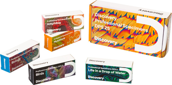 Изображение товара Набор микропрепаратов Levenhuk Discovery Prof DPS 5 Биология / 78410