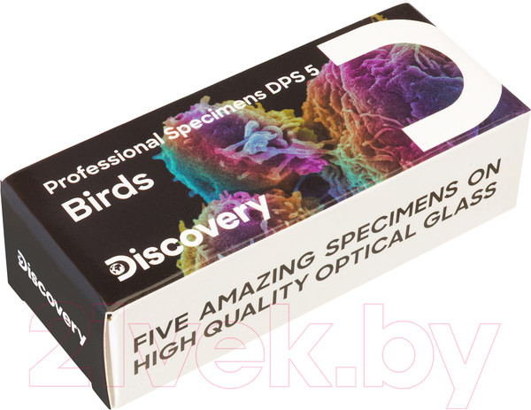 Изображение товара Набор микропрепаратов Levenhuk Discovery Prof DPS 5 Птицы / 78414
