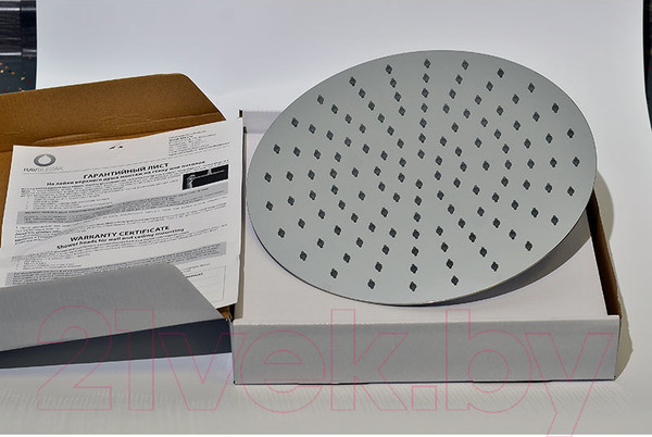 Изображение товара Лейка верхнего душа MVL Круглая S304-10R