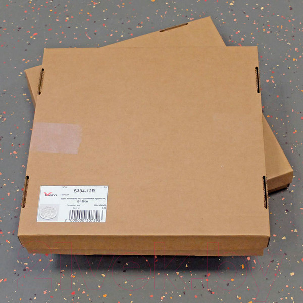 Изображение товара Лейка верхнего душа MVL Круглая S304-10R