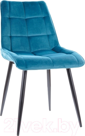 Изображение товара Стул Signal Chic Velvet (Bluvel 85 бирюзовый/черный)