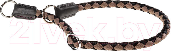 Изображение товара Ошейник-полуудавка Ferplast Twist CS12/60 / 75268217 (черный/коричневый)