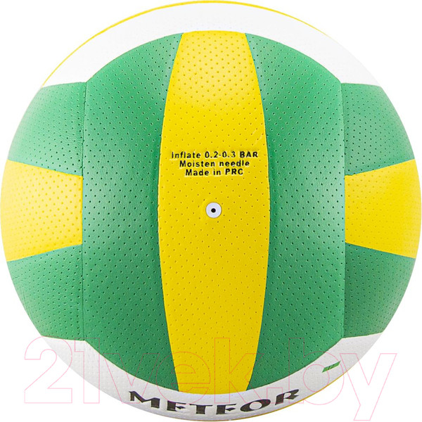Изображение товара Мяч волейбольный Atemi Meteor (зеленый/жёлтый/белый)