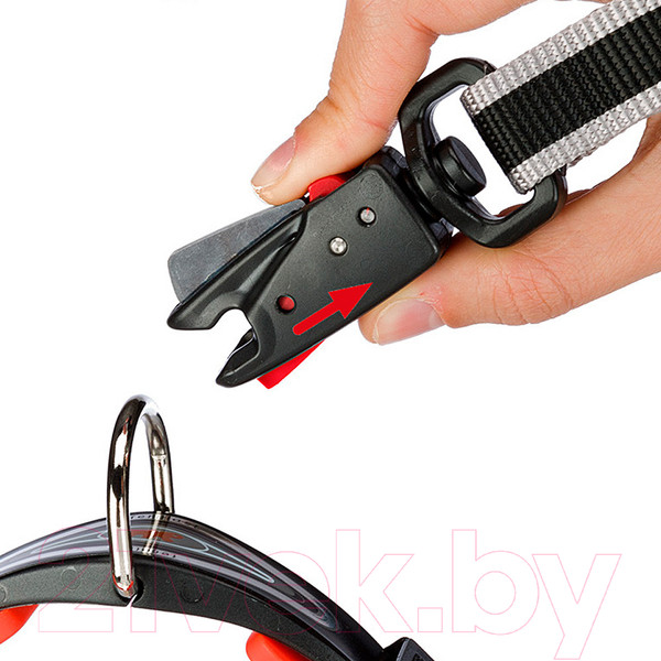 Изображение товара Поводок Ferplast Twist Matic G18/110 / 75375931 (черно-коричневый)