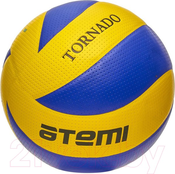Изображение товара Мяч волейбольный Atemi Tornado PVC (желтый/синий)