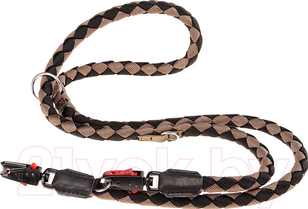 Изображение товара Поводок Ferplast Twist Matic GA12/200 / 75379001 (черно-коричневый)