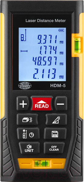 Изображение товара Лазерный дальномер Nivel System HDM-5