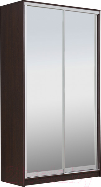 Изображение товара Шкаф-купе Рэйгрупп 120 VVX Elgon РГ-06.04 (венге/хром)