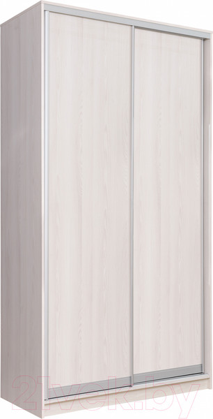 Изображение товара Шкаф-купе Рэйгрупп 158 YYX Elgon РГ-04.03 (ясень снежный/хром)
