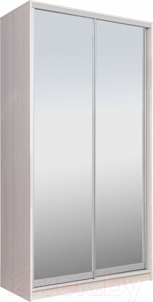 Изображение товара Шкаф-купе Рэйгрупп 120 YYX Elgon РГ-06.04 (ясень снежный/хром)