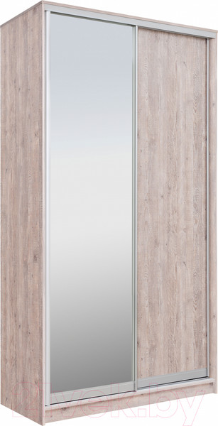 Изображение товара Шкаф-купе Рэйгрупп 158 SSX Elgon РГ-04.02 (сосна натуральная/хром)