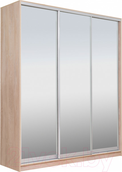 Изображение товара Шкаф-купе Рэйгрупп 176 TTX Elgon РГ-03.04 (дуб торонто/хром)