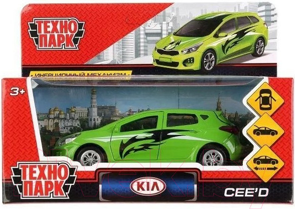 Изображение товара Автомобиль игрушечный Технопарк KIA Ceed Спорт / CEED-SPORT