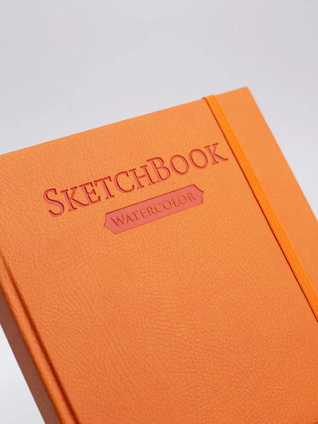 Изображение товара Скетчбук Малевичъ Veroneze / 401472 (40л, оранжевый)