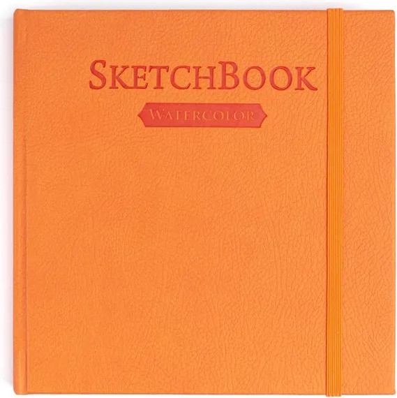 Изображение товара Скетчбук Малевичъ Veroneze / 401472 (40л, оранжевый)
