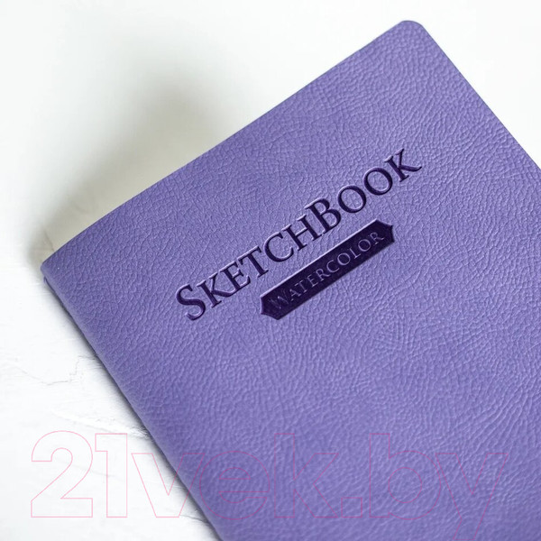 Изображение товара Скетчбук Малевичъ Veroneze / 401503 (18л, сиреневый)