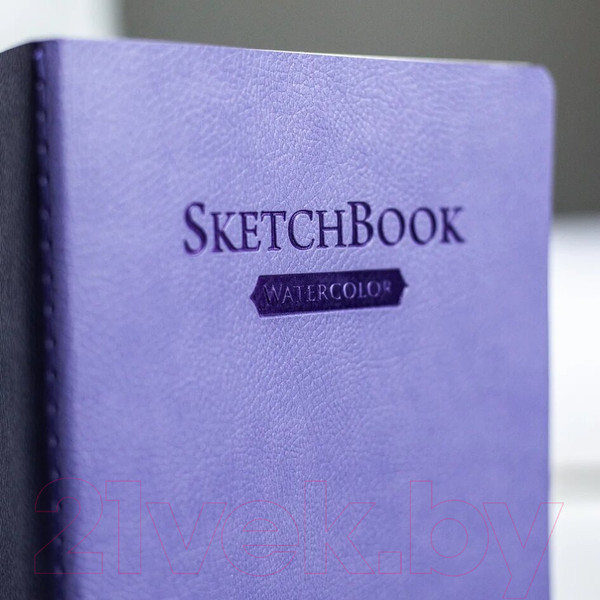 Изображение товара Скетчбук Малевичъ Veroneze / 401503 (18л, сиреневый)