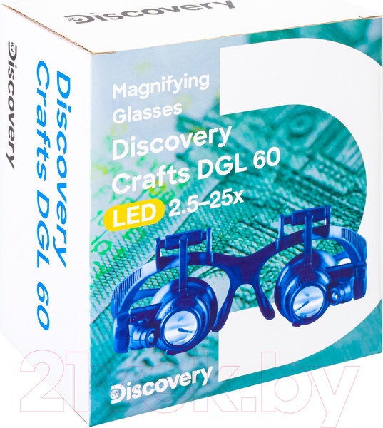 Изображение товара Лупа-очки Levenhuk Discovery Crafts DGL 60 / 78375