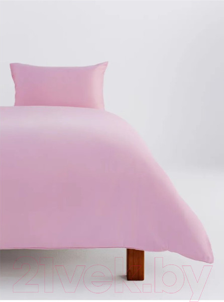 Изображение товара Комплект постельного белья GoodNight Scandi Сатин Евро King / 407947 (розовый)