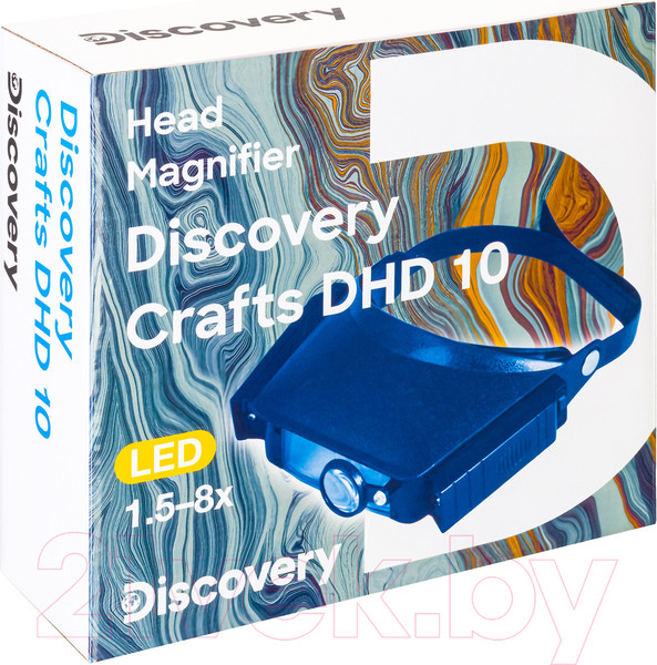 Изображение товара Лупа-очки Levenhuk Discovery Crafts DHD 10 / 78376