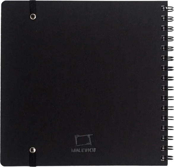 Изображение товара Скетчбук Малевичъ White Swan / 401452 (30л, черный)