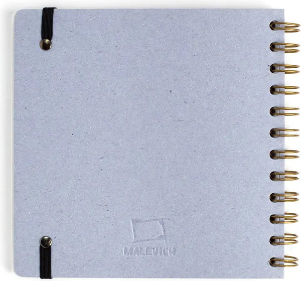 Изображение товара Скетчбук Малевичъ White Swan / 401479 (25л, синий)