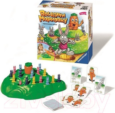 Изображение товара Настольная игра Ravensburger Выдерни морковку / 21556