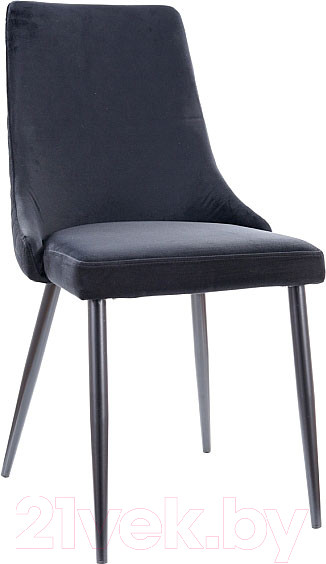 Изображение товара Стул Signal Piano B Velvet (Bluvel 19 черный/черный)