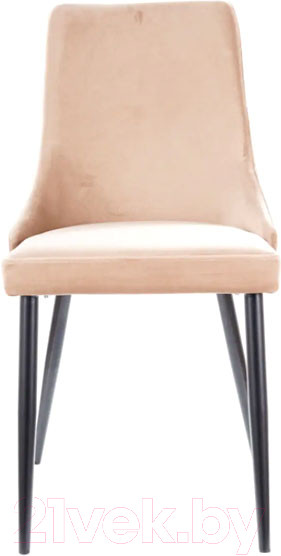 Изображение товара Стул Signal Piano B Velvet (Bluvel, бежевый/черный)