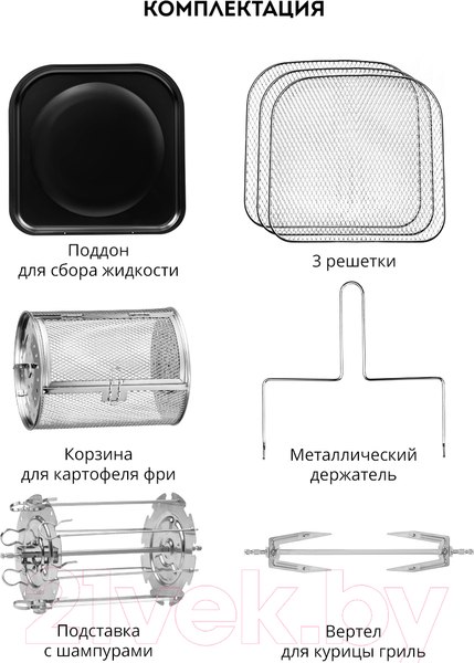 Изображение товара Аэрогриль Galaxy GL 2523