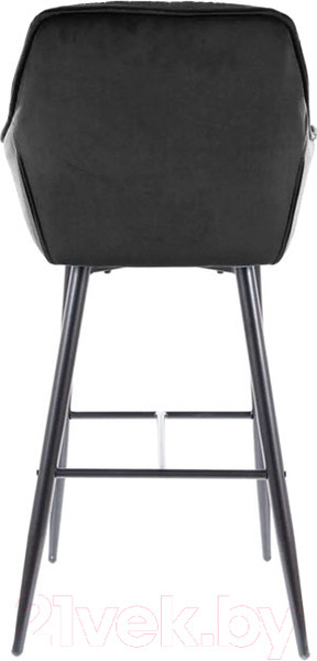 Изображение товара Стул барный Signal Cherry H-1 Velvet (Bluvel 19 черный/черный)
