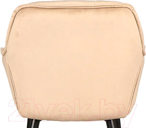 Изображение товара Стул барный Signal Cherry H-2 Velvet (Bluvel 28 бежевый/черный матовый)