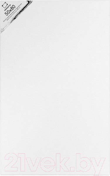Изображение товара Холст для рисования Малевичъ На подрамнике / 235080 (50x80см, хлопок)