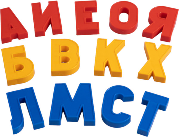 Изображение товара Развивающий игровой набор Десятое королевство Набор букв русского алфавита / 00857