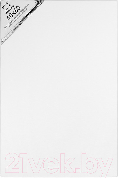 Изображение товара Холст для рисования Малевичъ На подрамнике / 234060 (40x60см, хлопок)